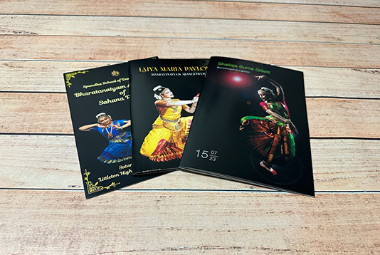 Indian Dance Booklet Perfect Bound